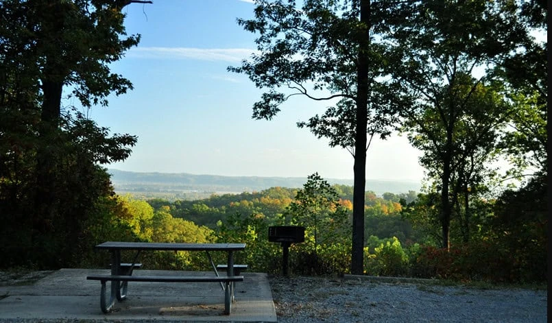 Trail of Tears State Park - Basic Sites