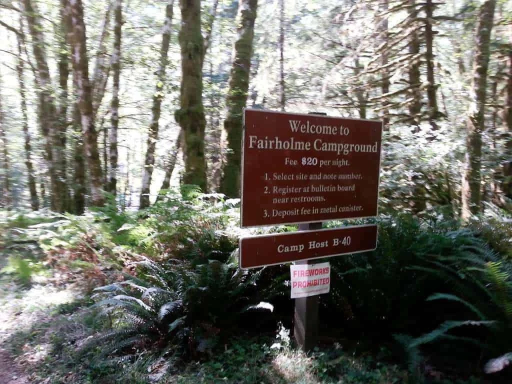 Fairholme Campground