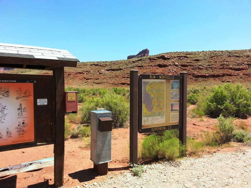 Super Bowl Designated Camping Area