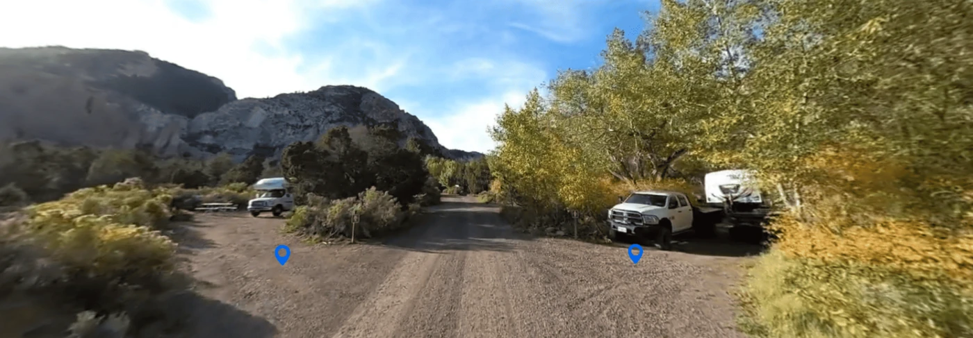 Fremont Indian State Park Castle Rock Campground