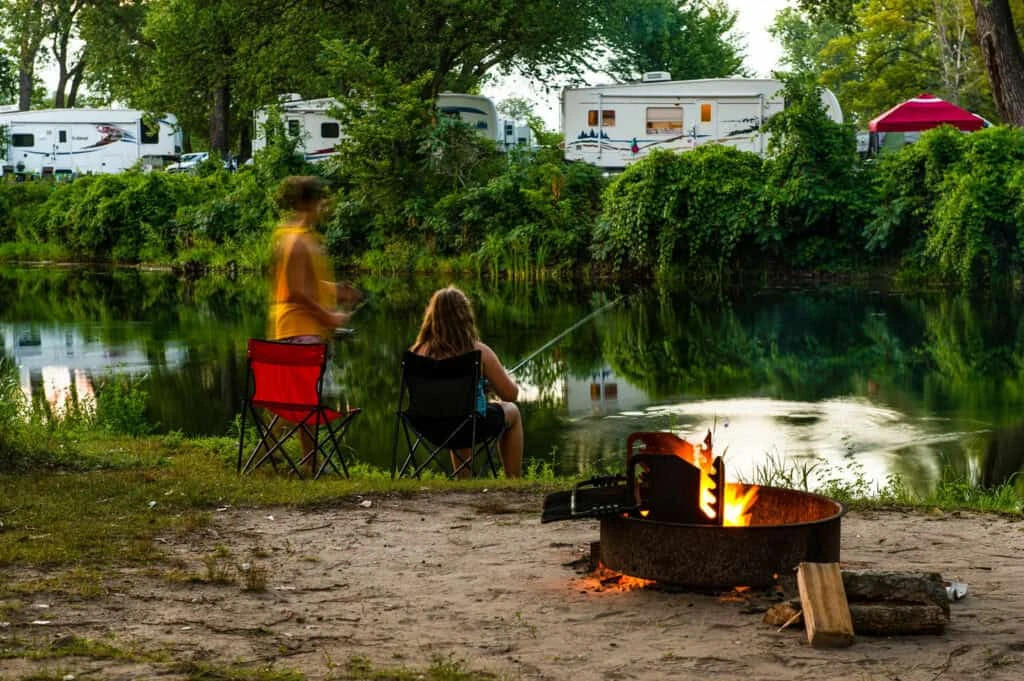 Fremont Lakes State Recreation Area - Cottonwood Cove Campground