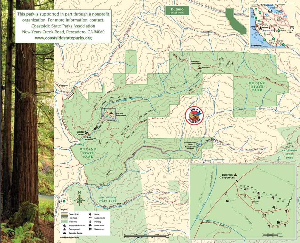 Butano State Park Ben Ries Campground