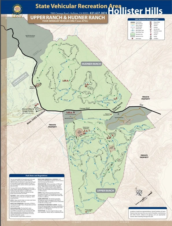 Hollister Hills SVRA Campgrounds