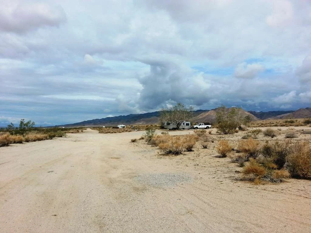 BLM South of Joshua Tree Camping