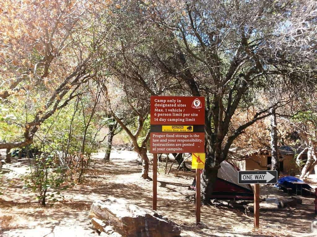 Buckeye Flat Campground