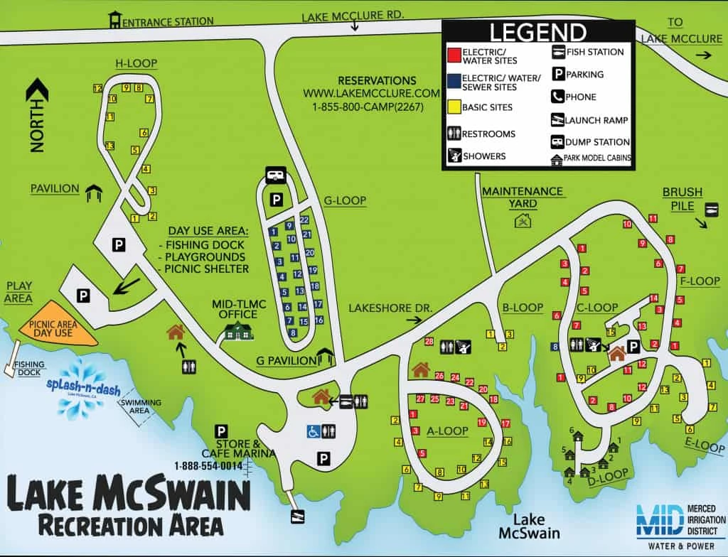 Lake McSwain Camping & Recreation
