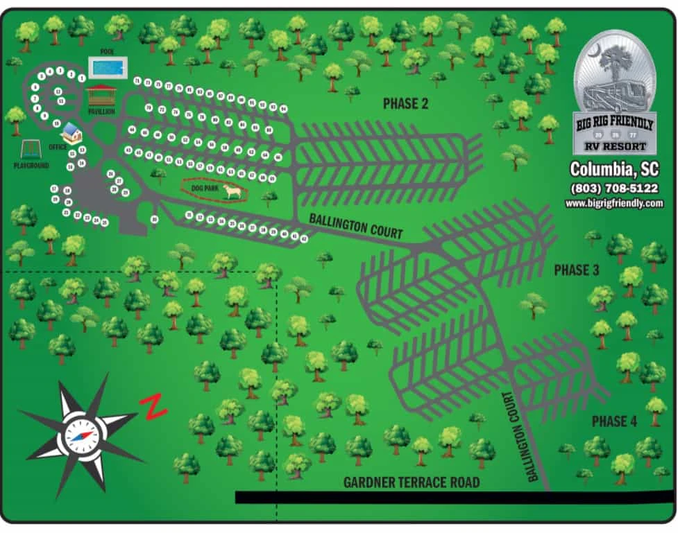 Big Rig Friendly RV Resort