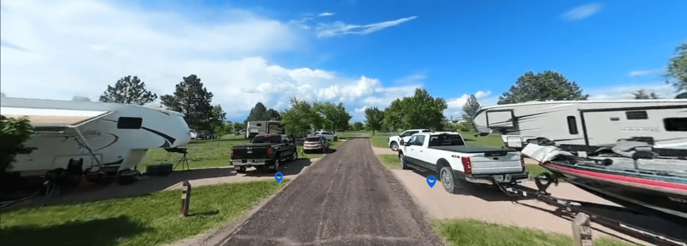Angostura Recreation Area - Horsehead Campground