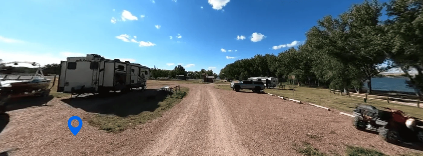 Guernsey State Park Cottonwood Cove and Sandy Point Campgrounds