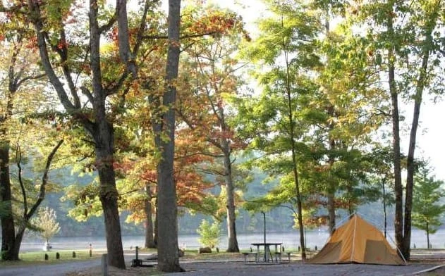 Lakeside Campground - Douthat State Park