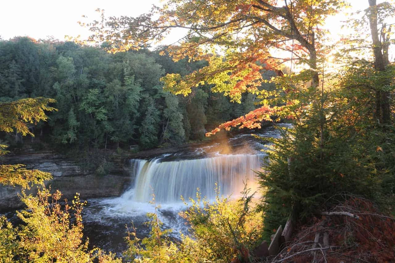 Tahquamenon Falls State Park - Portage Campground