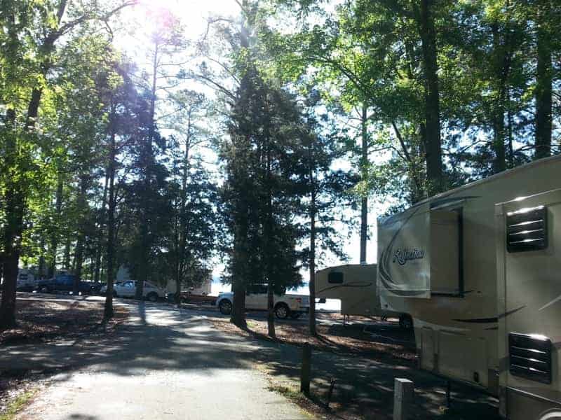 Dreher Island State Park Campground
