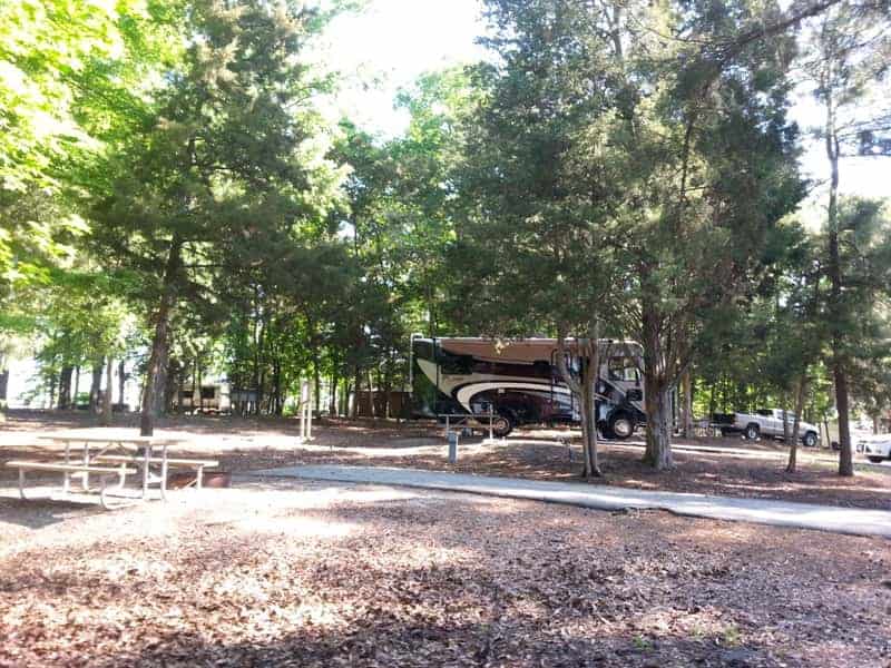 Dreher Island State Park Campground