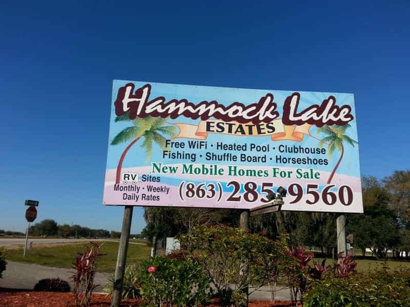 Hammock Lake MH & RV Park