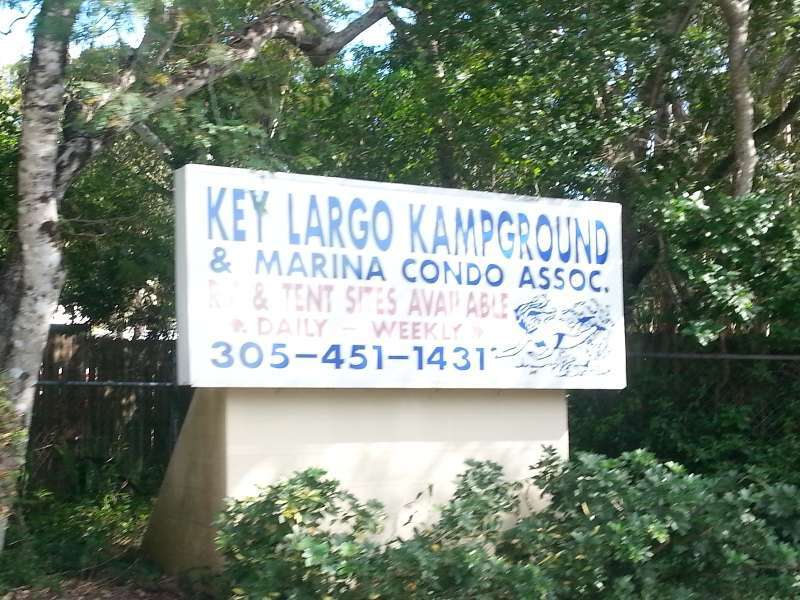 Key Largo Kampground & Marina