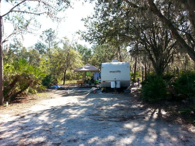 Lake Manatee State Park Campground