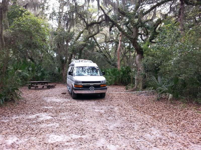Little Talbot Island State Park Campground