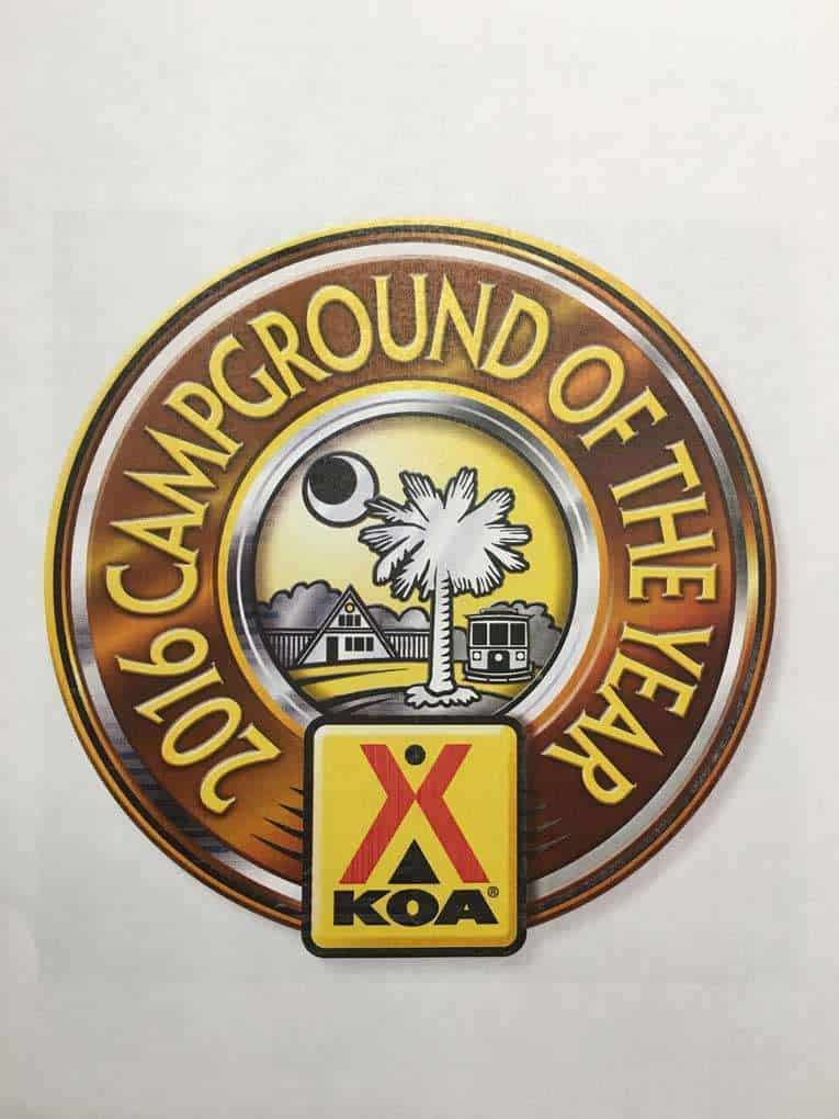 Point South I-95 Yemassee KOA Journey