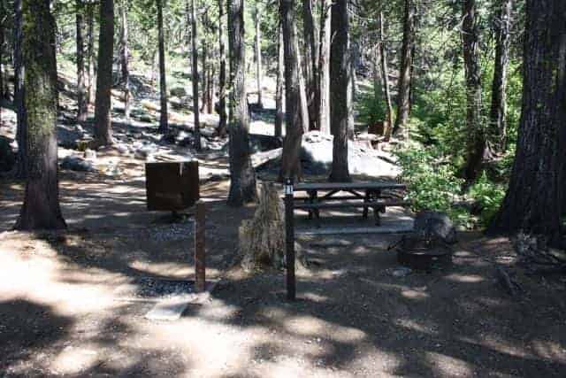 Lake Spaulding Campground