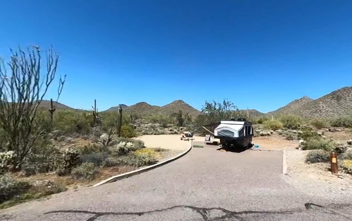 Cave Creek Regional Park - Family Campground