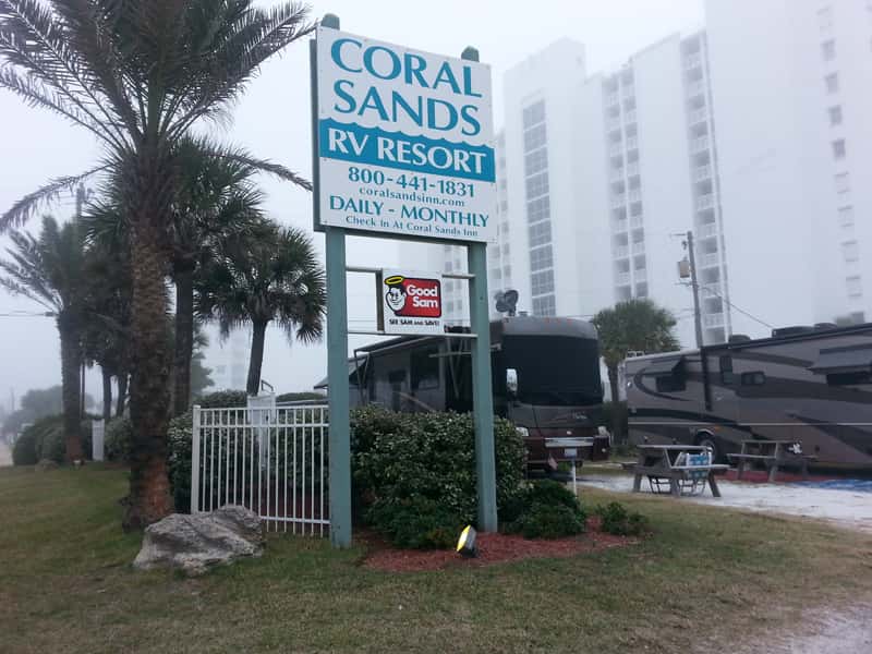 Coral Sands Oceanfront RV Resort