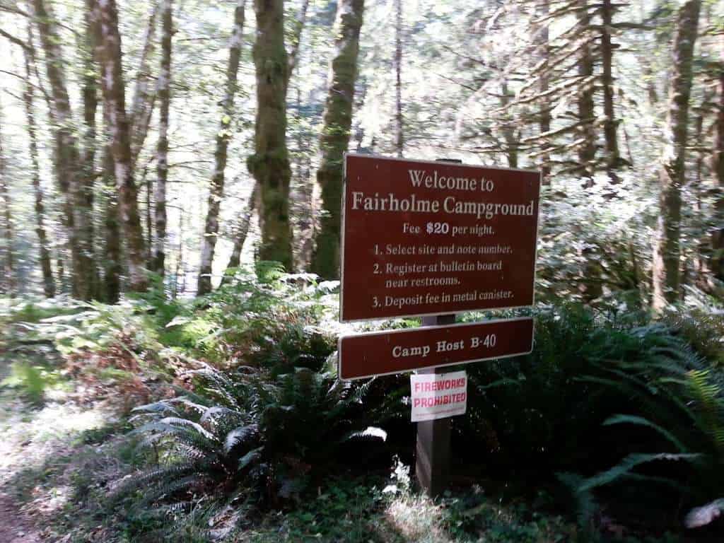 Fairholme Campground