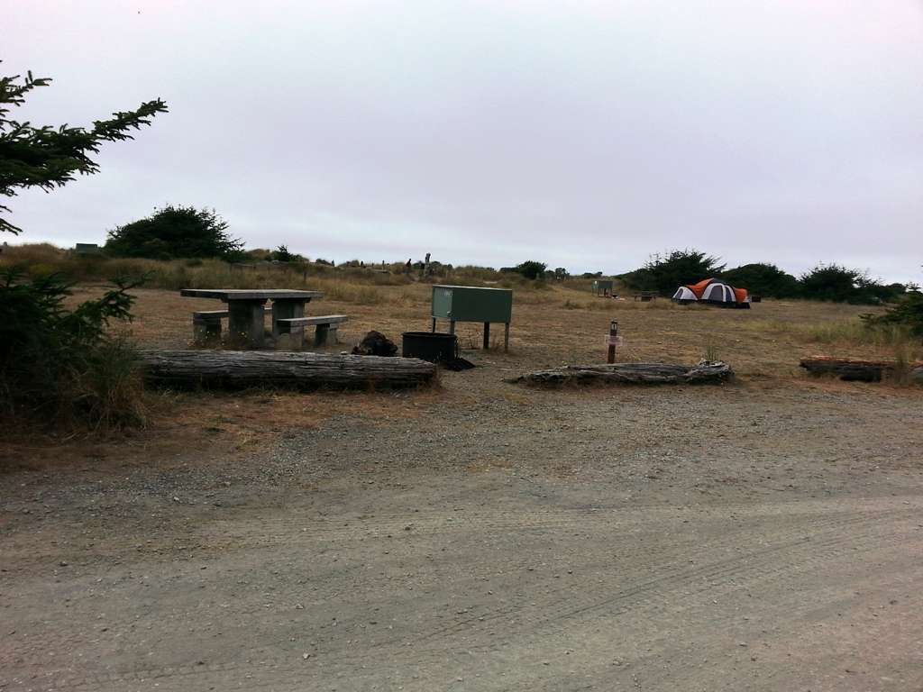 Gold Bluffs Beach Campground Prairie Creek Redwoods State Park