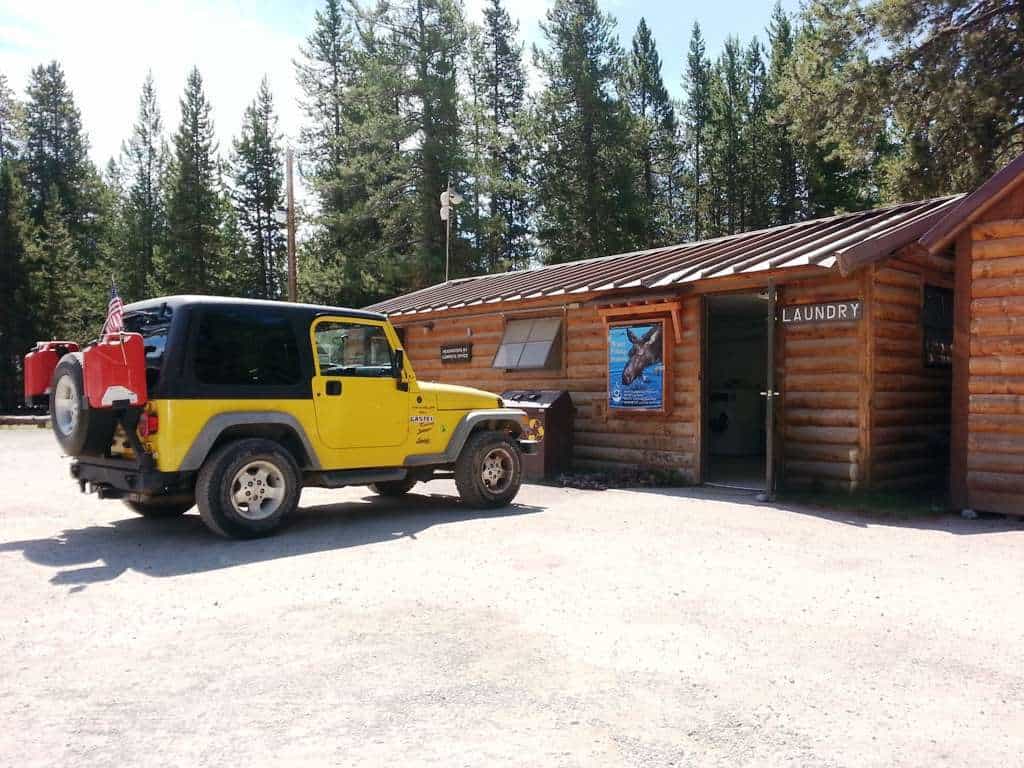 Headwaters Campground and RV Sites at Flagg Ranch