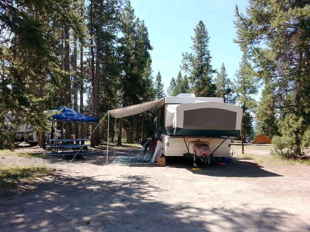 Headwaters Campground and RV Sites at Flagg Ranch
