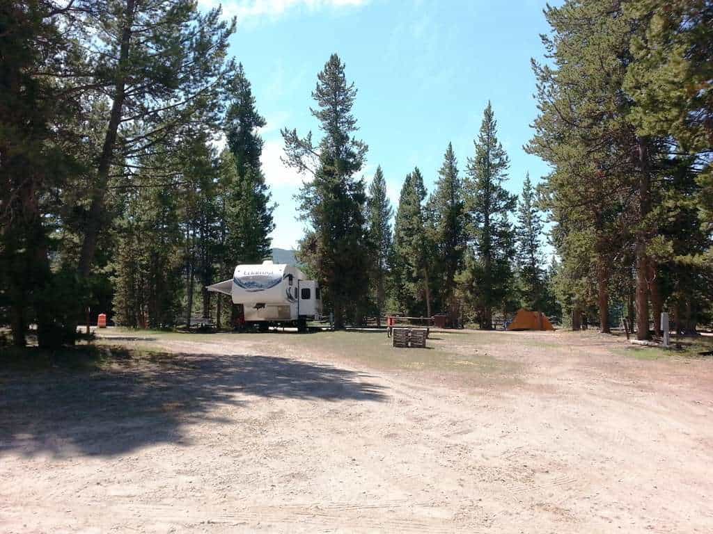 Headwaters Campground and RV Sites at Flagg Ranch