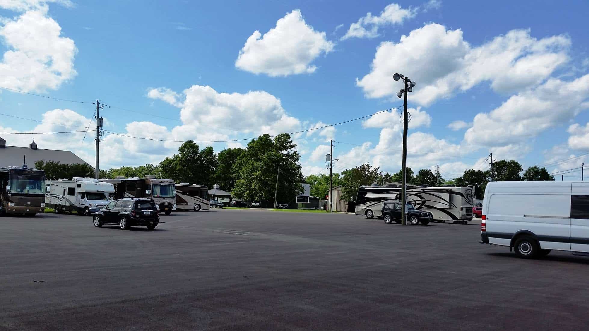RV Campgrounds at the Indiana State Fairgrounds