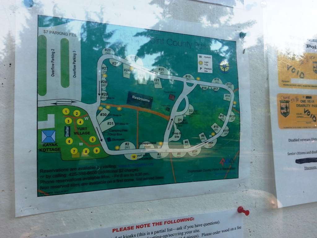 Kayak Point Regional County Park Campground