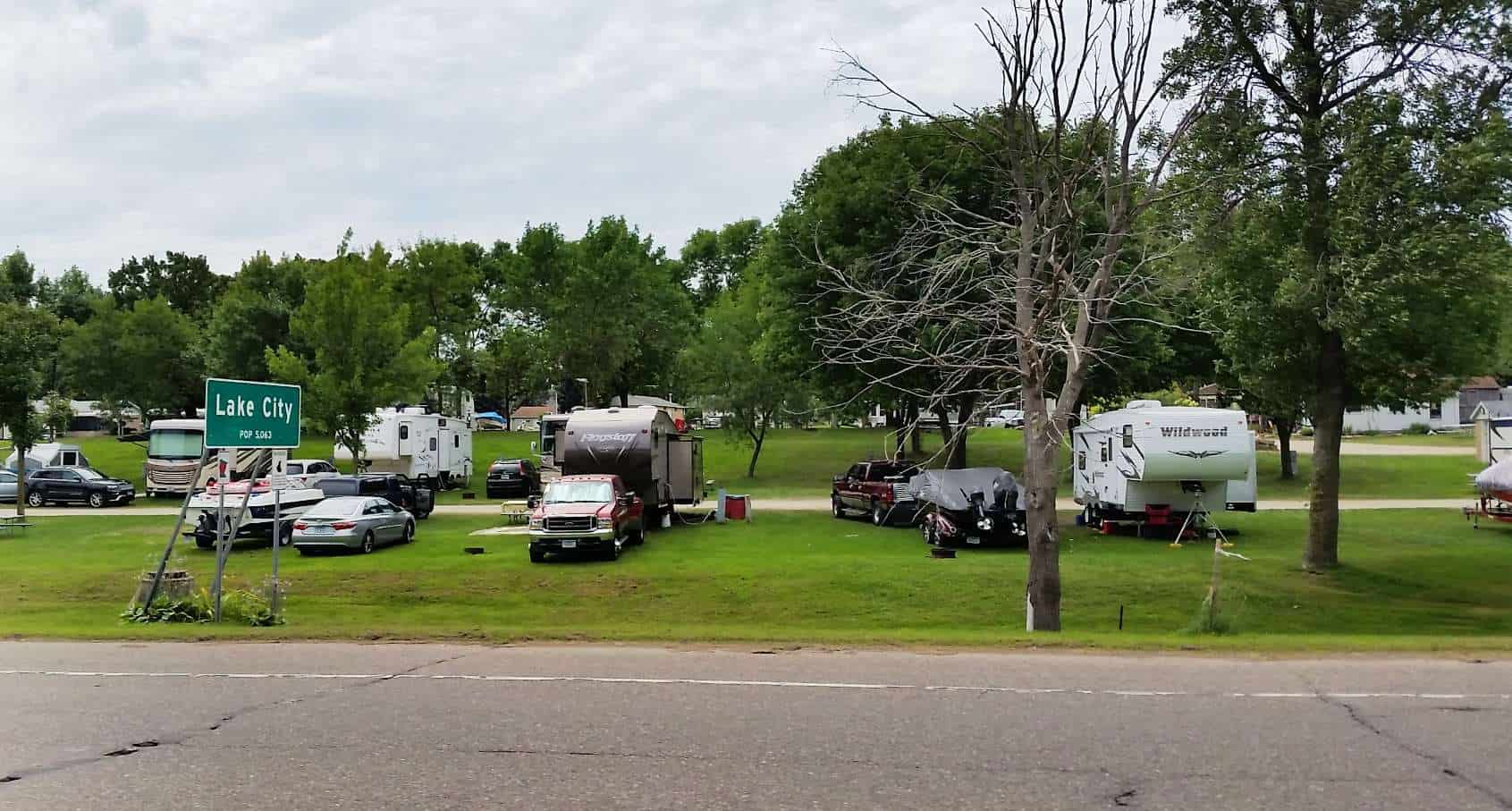 Lake Pepin Campground