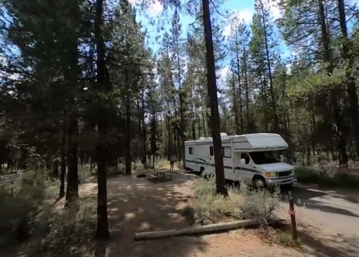 La Pine State Park Campground