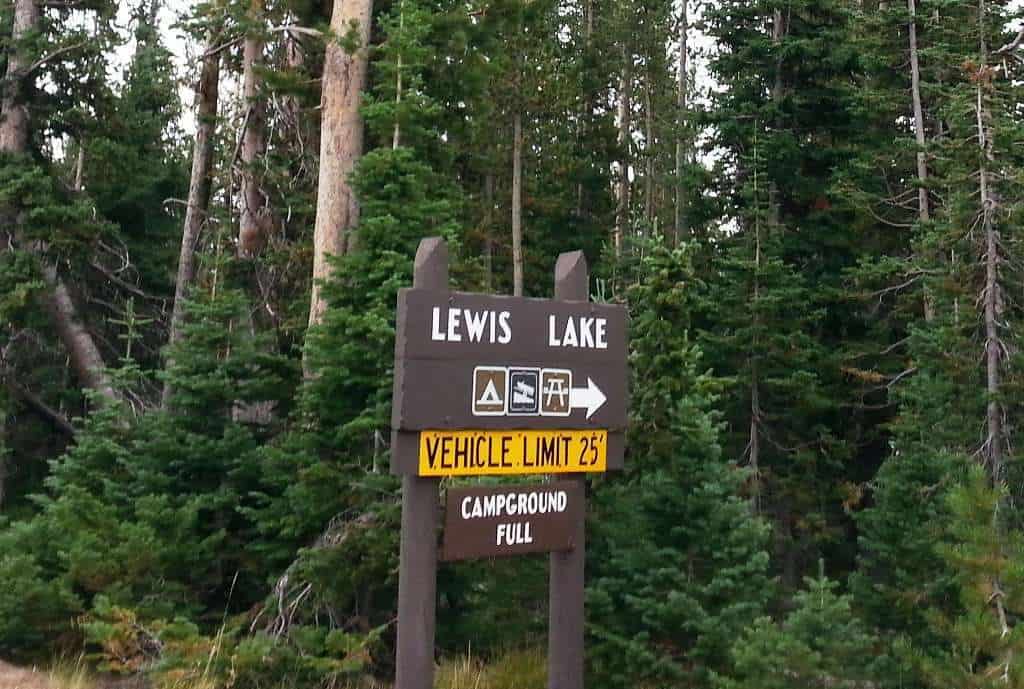 Lewis Lake Campground