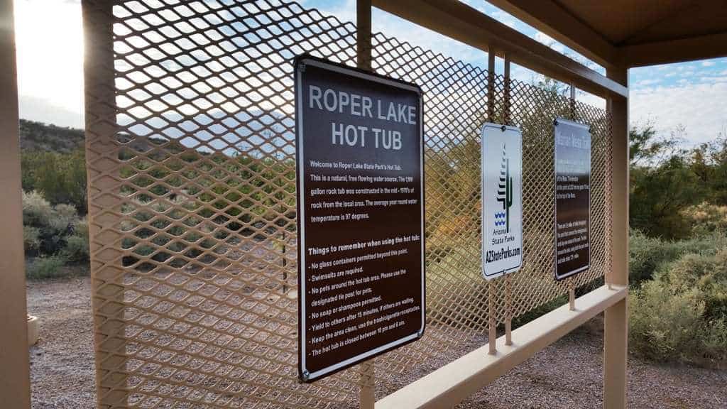 Roper Lake State Park Campground