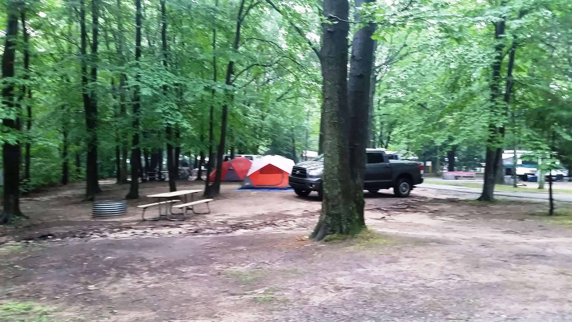 Silver Lake State Park Campground