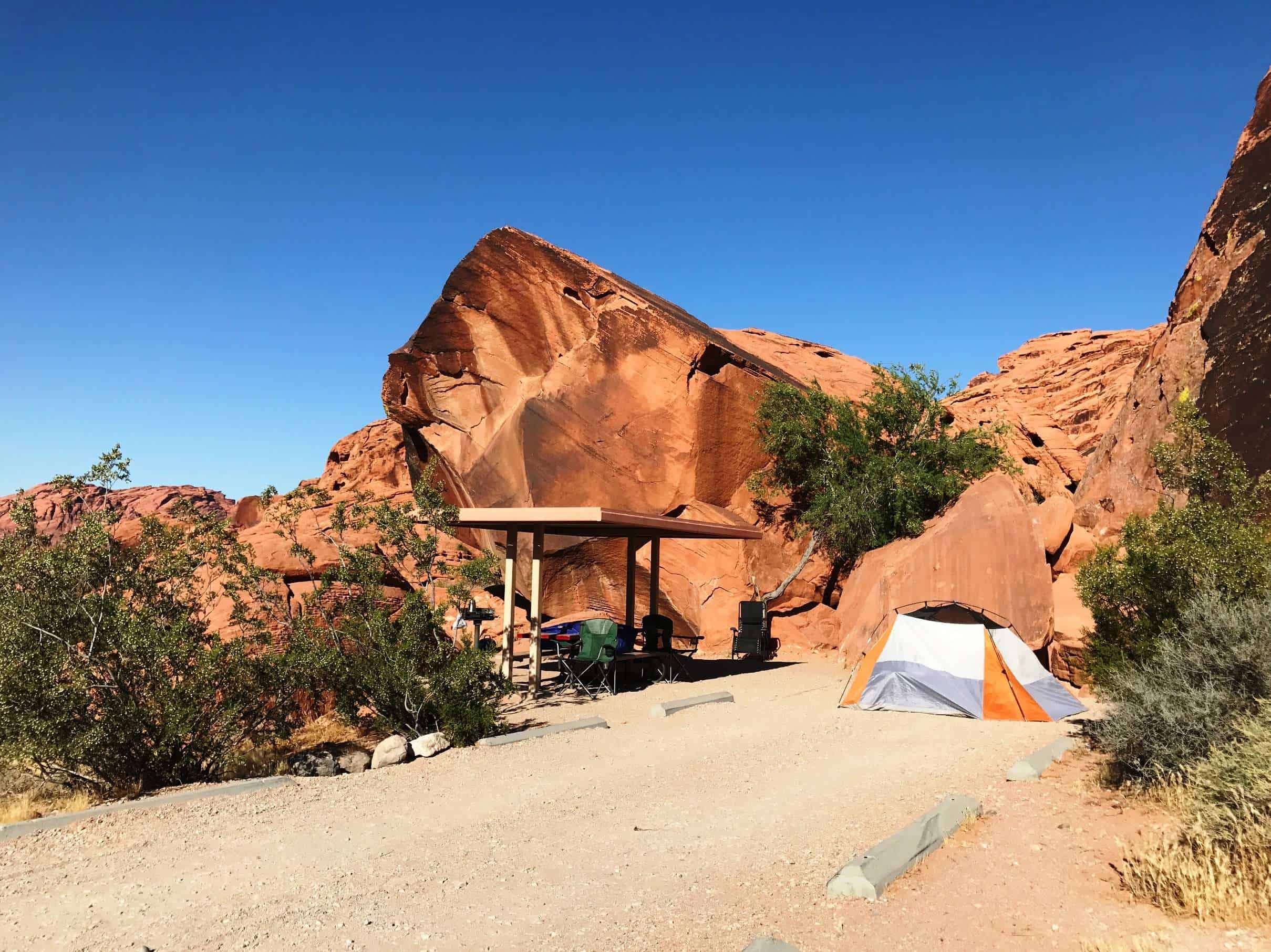 Valley of Fire State Park Campground