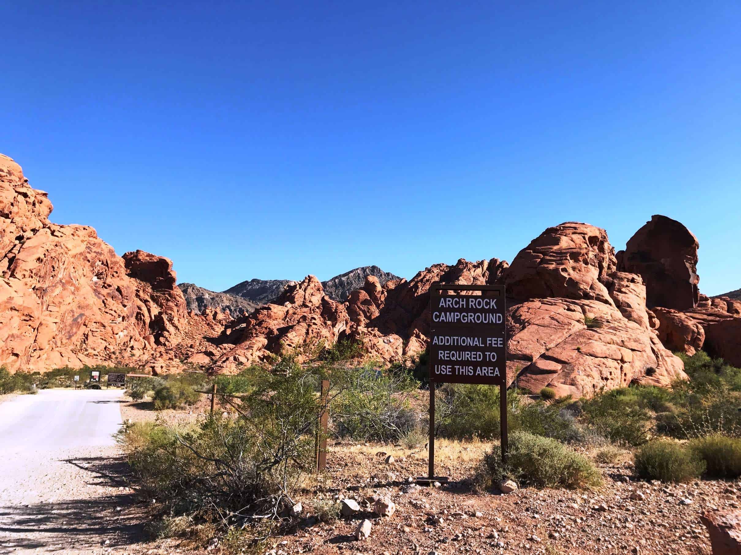 Valley of Fire State Park Campground