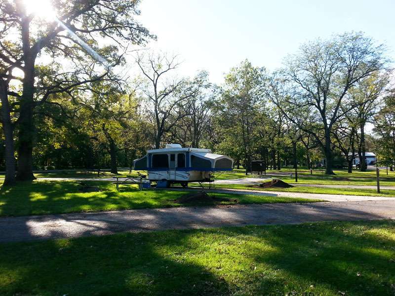 Walnut Woods State Park Campground