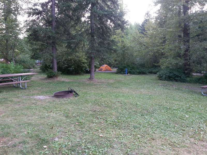 Whitefish Lake State Park Campground