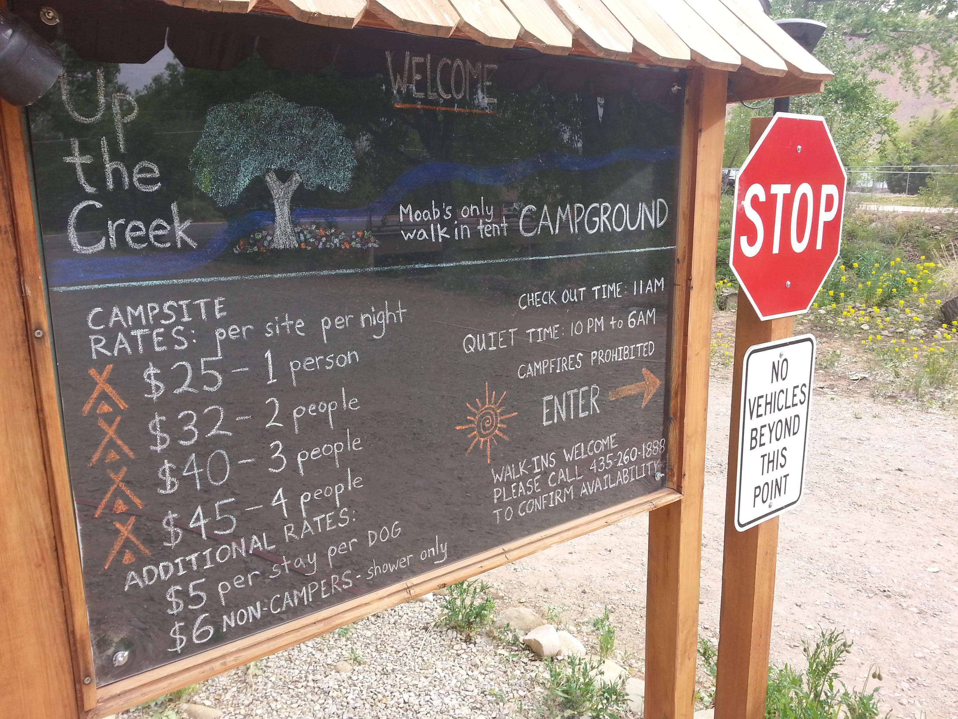 Up the Creek Campground