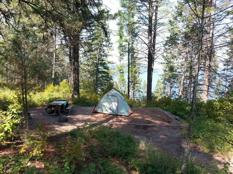 West Shore Flathead Lake State Park