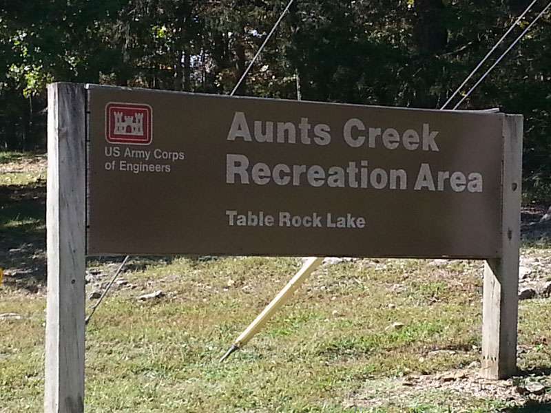 Aunts Creek COE Campground
