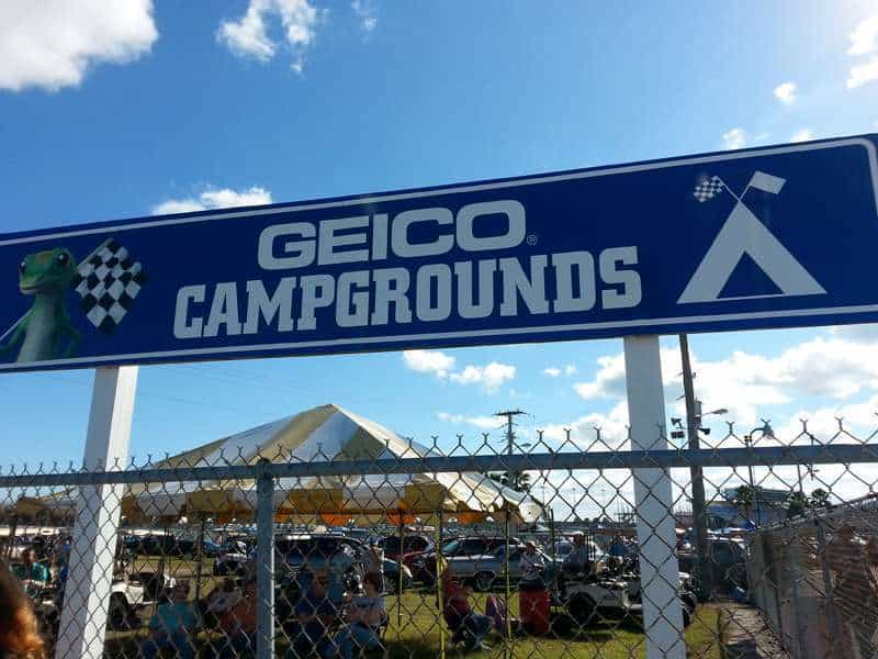Geico Campground at Daytona Speedway Infield