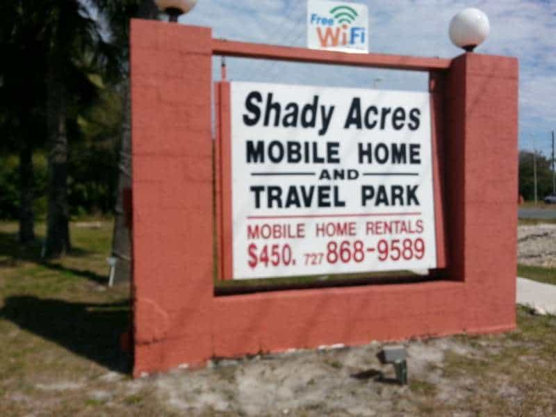 Shady Acres Mobile Home Park and Travel Park