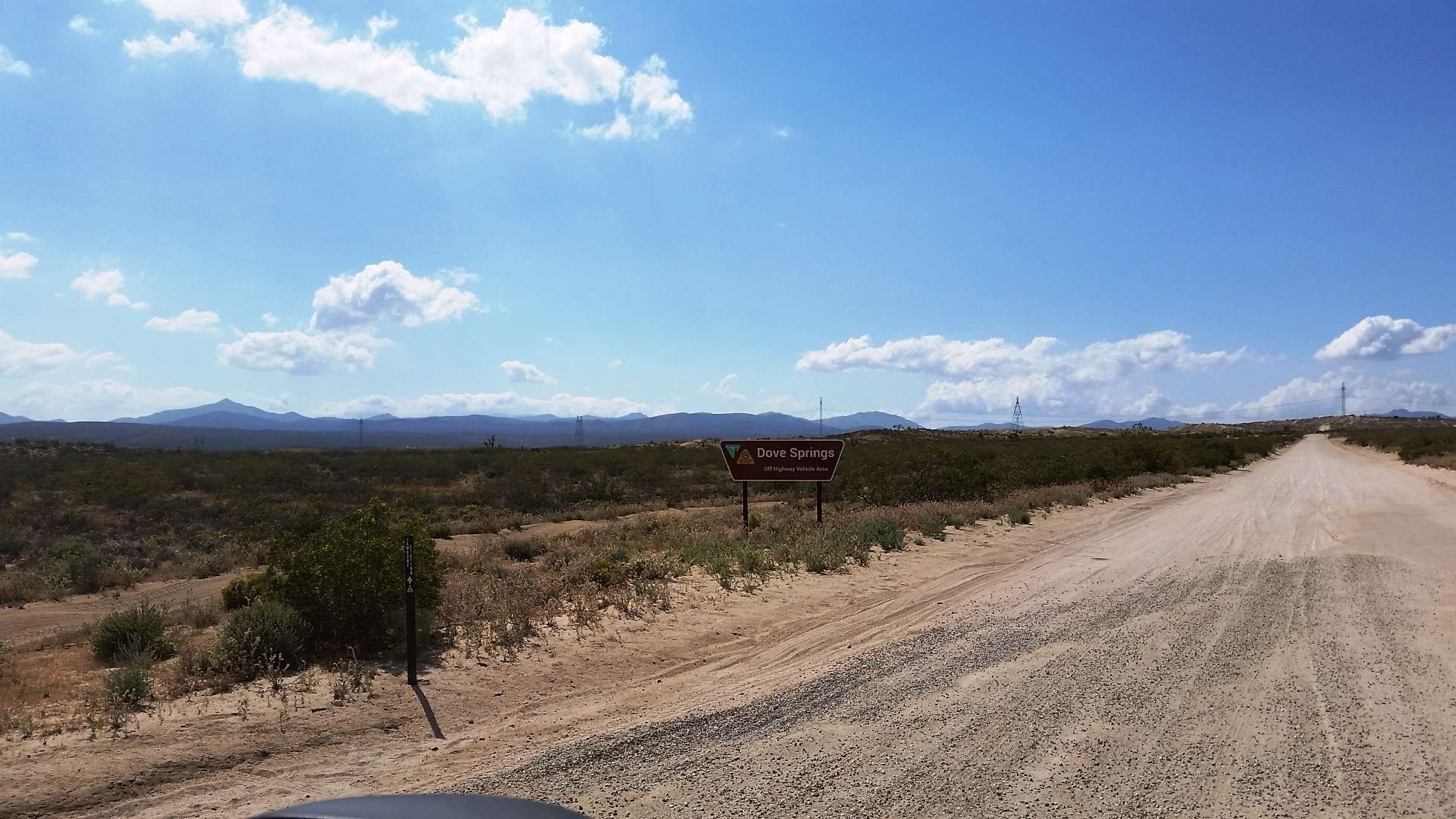 Dove Springs Off-Highway Vehicle Area Primitive Camping