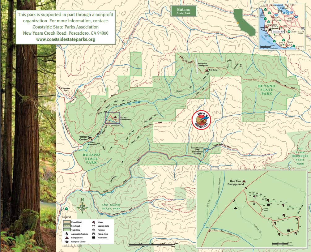 Butano State Park Ben Ries Campground