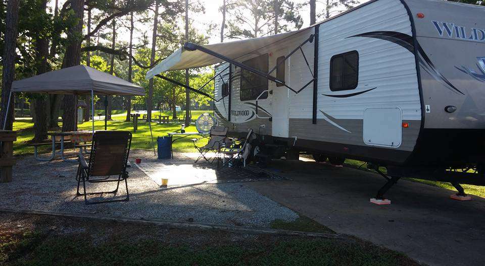 Eastbank Campground on Lake Seminole