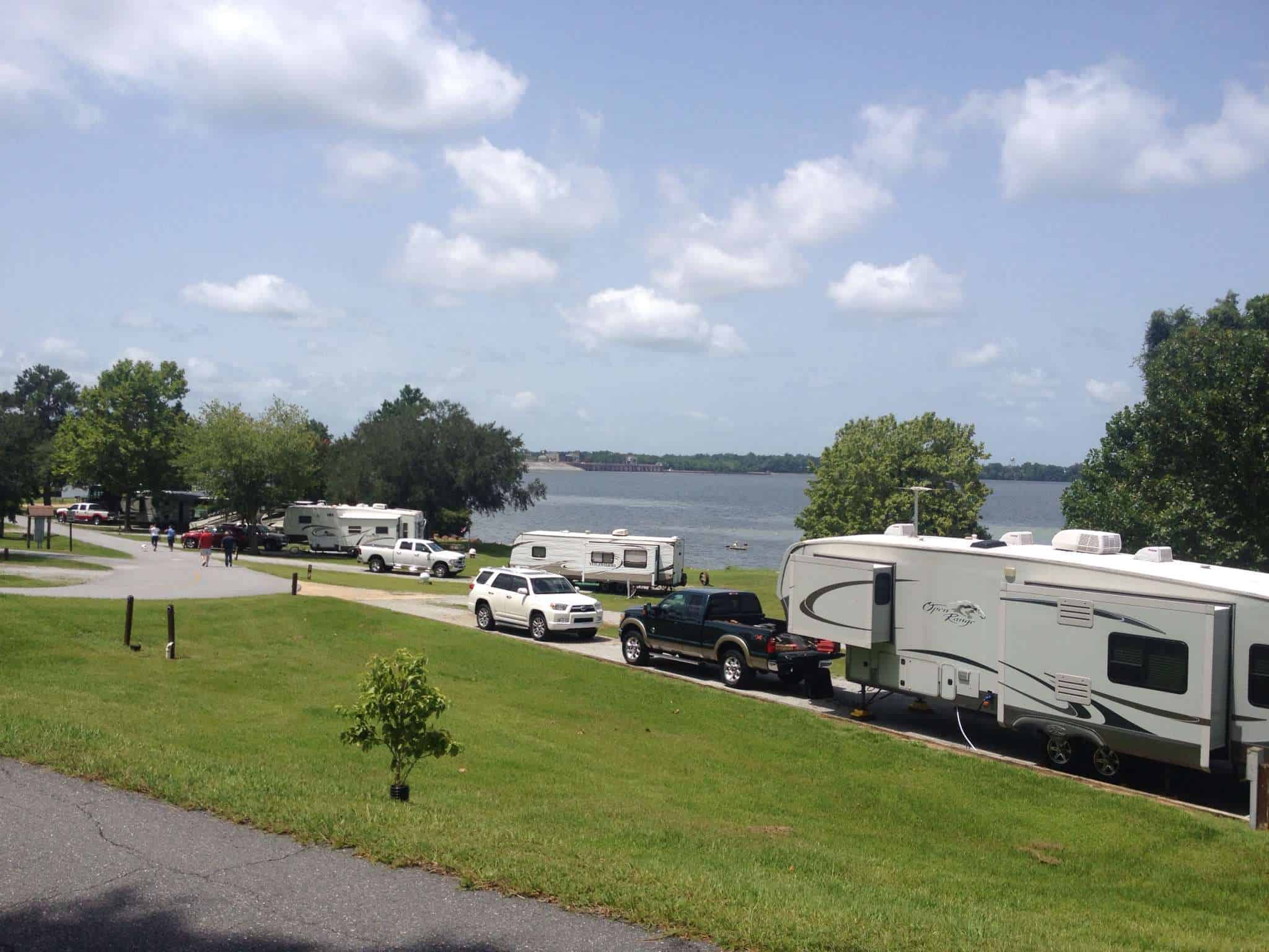 Eastbank Campground on Lake Seminole